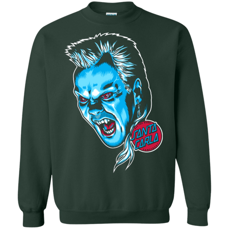 Sweatshirts Forest Green / Small All The Damn Vampires Crewneck Sweatshirt