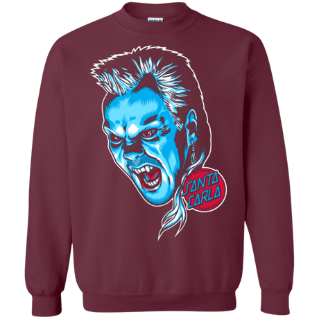 Sweatshirts Maroon / Small All The Damn Vampires Crewneck Sweatshirt