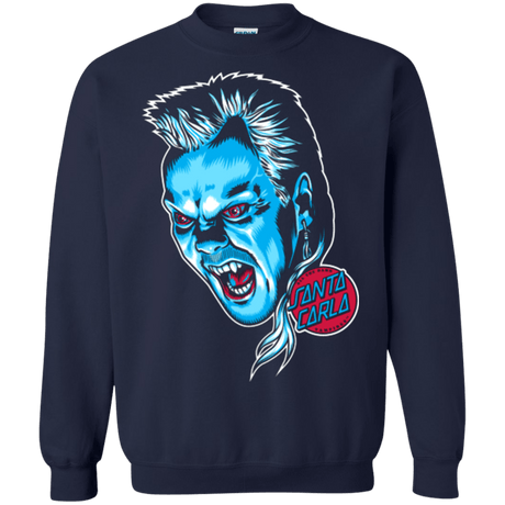 Sweatshirts Navy / Small All The Damn Vampires Crewneck Sweatshirt