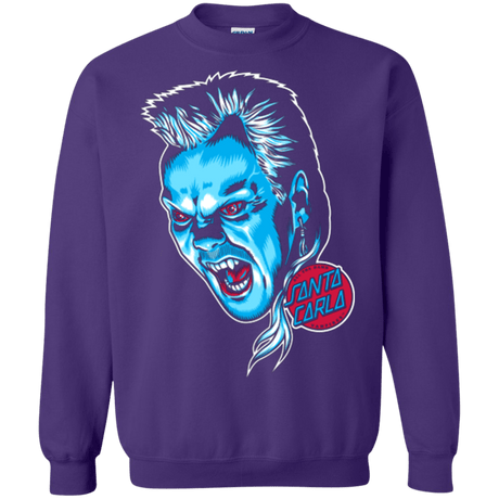 Sweatshirts Purple / Small All The Damn Vampires Crewneck Sweatshirt
