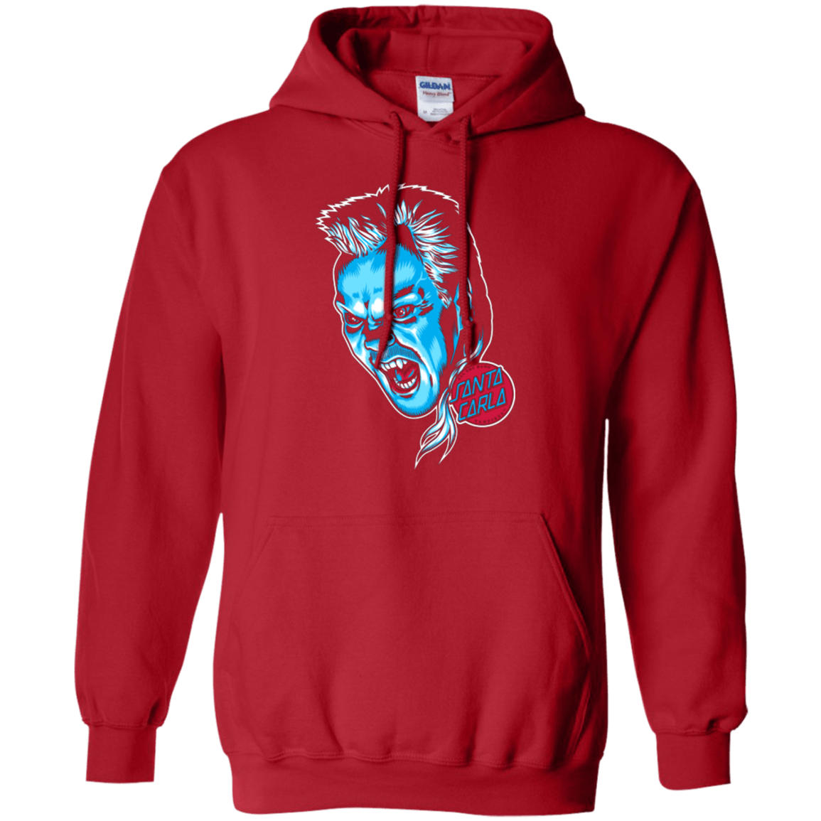 Sweatshirts Red / Small All The Damn Vampires Pullover Hoodie