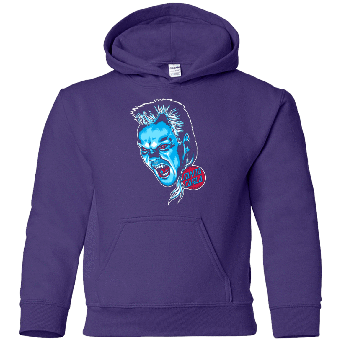 Sweatshirts Purple / YS All The Damn Vampires Youth Hoodie