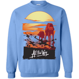 Sweatshirts Carolina Blue / Small All The Way Crewneck Sweatshirt