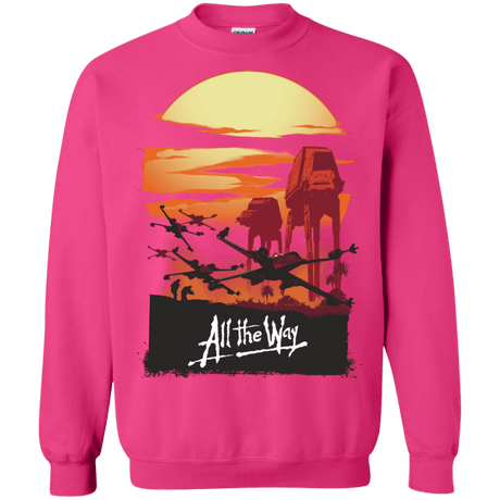 Sweatshirts Heliconia / Small All The Way Crewneck Sweatshirt