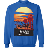 Sweatshirts Royal / Small All The Way Crewneck Sweatshirt