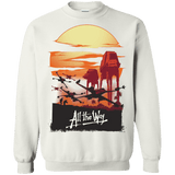 Sweatshirts White / Small All The Way Crewneck Sweatshirt