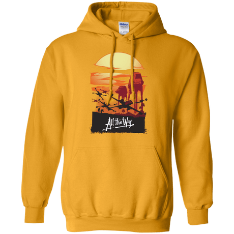 Sweatshirts Gold / Small All The Way Pullover Hoodie