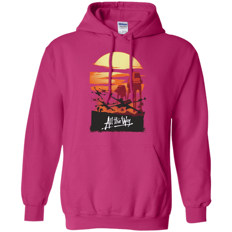 Sweatshirts Heliconia / Small All The Way Pullover Hoodie