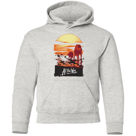 Sweatshirts Ash / YS All The Way Youth Hoodie