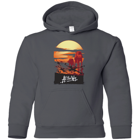 Sweatshirts Charcoal / YS All The Way Youth Hoodie