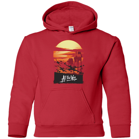 Sweatshirts Red / YS All The Way Youth Hoodie