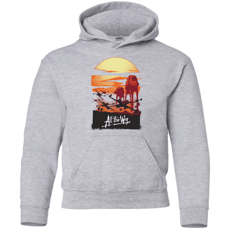 Sweatshirts Sport Grey / YS All The Way Youth Hoodie