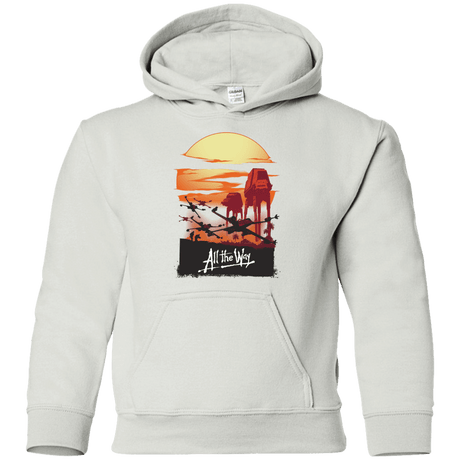 Sweatshirts White / YS All The Way Youth Hoodie