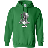 Sweatshirts Irish Green / Small All You Need is Manga Pullover Hoodie