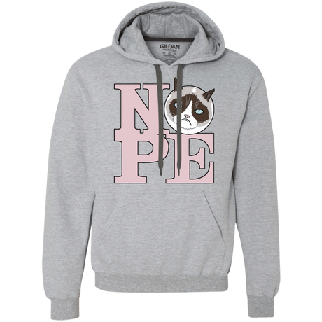 Sweatshirts Sport Grey / S All You Need is NOPE Premium Fleece Hoodie