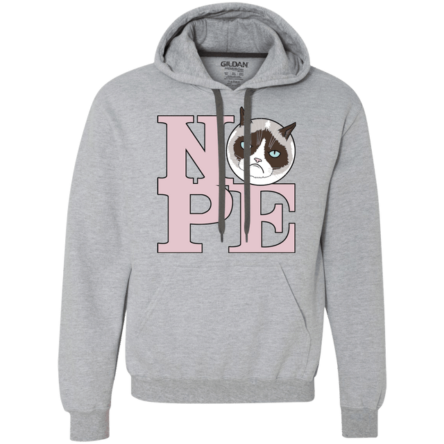 Sweatshirts Sport Grey / S All You Need is NOPE Premium Fleece Hoodie