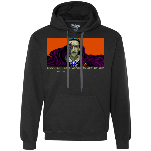 Sweatshirts Black / S All Your Accounts Premium Fleece Hoodie