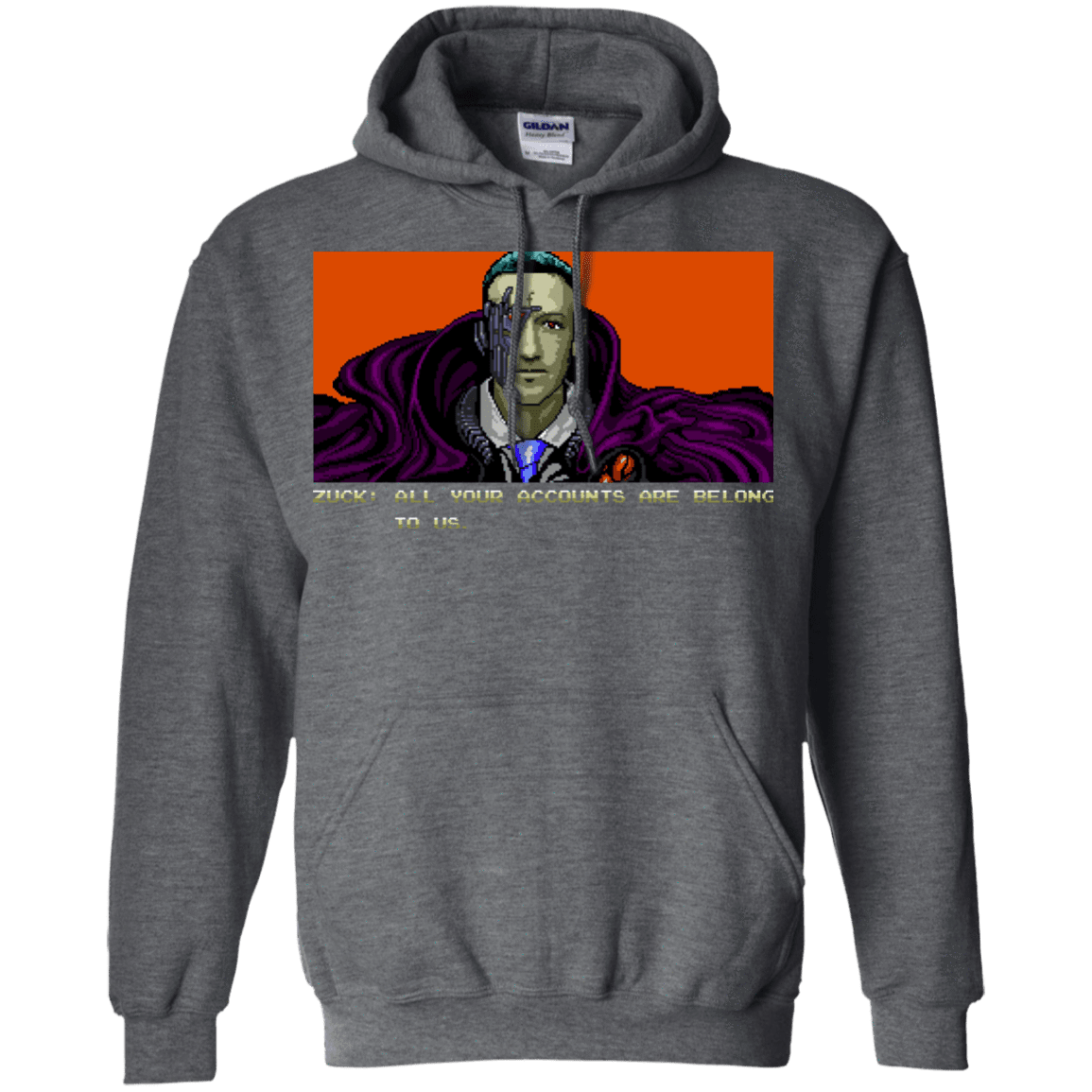 Sweatshirts Dark Heather / S All Your Accounts Pullover Hoodie
