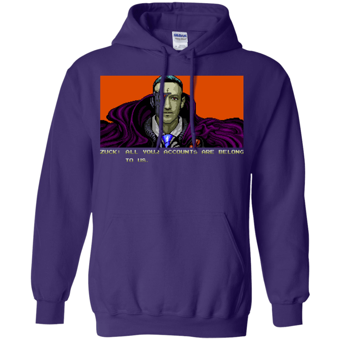 Sweatshirts Purple / S All Your Accounts Pullover Hoodie