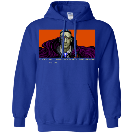 Sweatshirts Royal / S All Your Accounts Pullover Hoodie