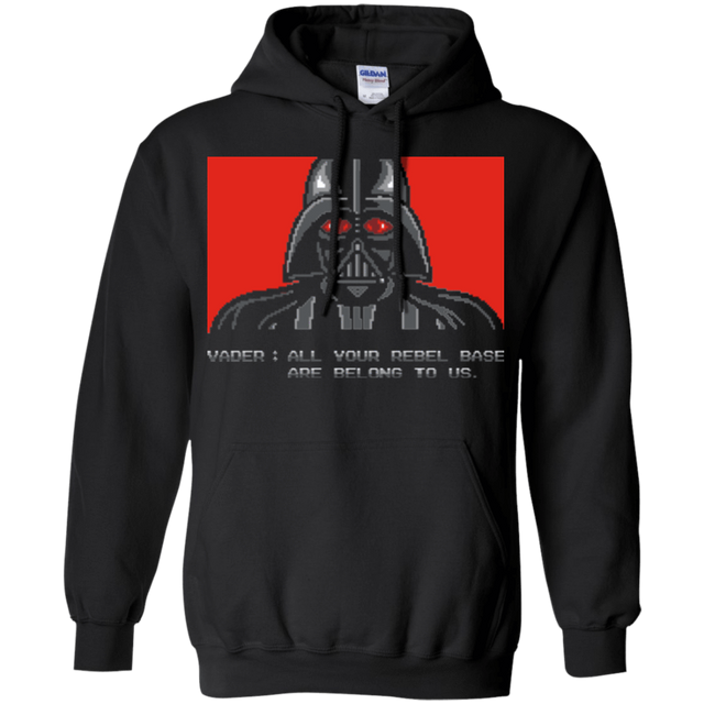 Sweatshirts Black / Small All your rebel base are belongs to us Pullover Hoodie