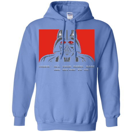 Sweatshirts Carolina Blue / Small All your rebel base are belongs to us Pullover Hoodie