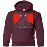Sweatshirts Maroon / YS All your rebel base are belongs to us Youth Hoodie