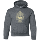 Sweatshirts Dark Heather / YS Alliance Association Youth Hoodie