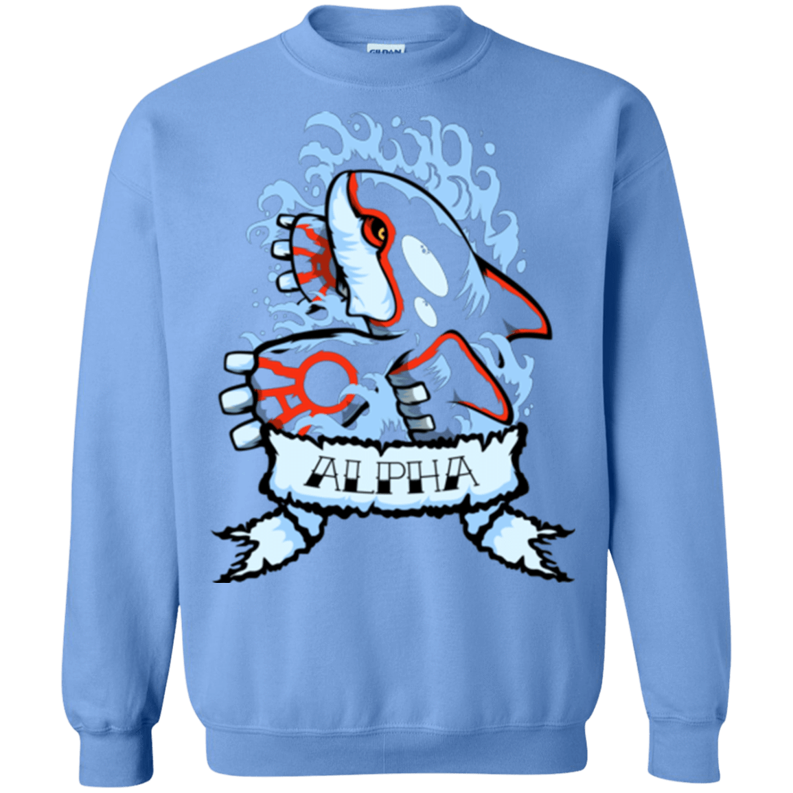 Sweatshirts Carolina Blue / Small Alpha Crewneck Sweatshirt