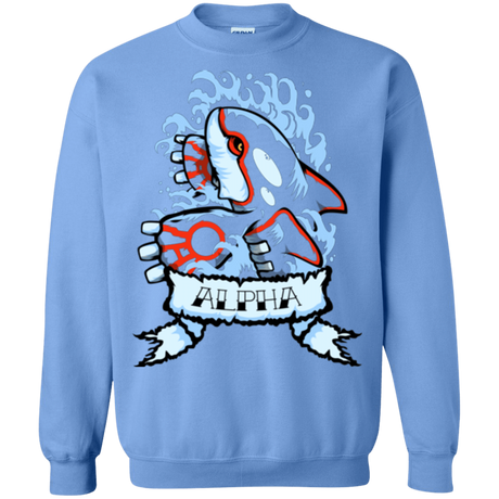 Sweatshirts Carolina Blue / Small Alpha Crewneck Sweatshirt