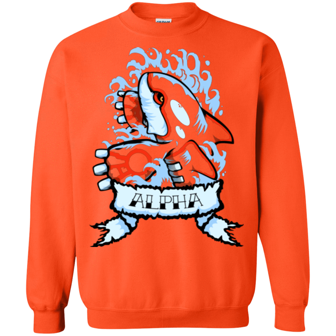 Sweatshirts Orange / Small Alpha Crewneck Sweatshirt