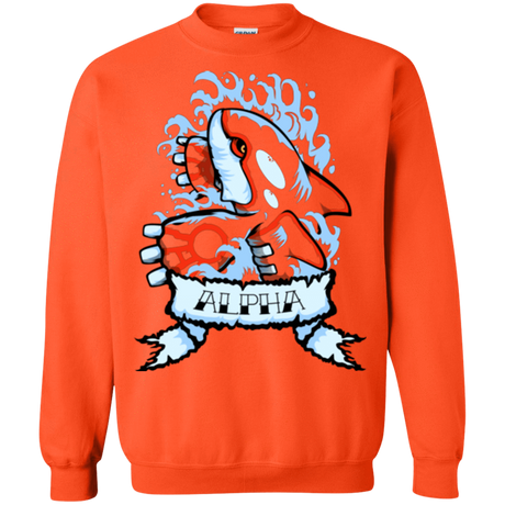 Sweatshirts Orange / Small Alpha Crewneck Sweatshirt