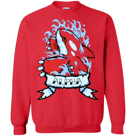 Sweatshirts Red / Small Alpha Crewneck Sweatshirt