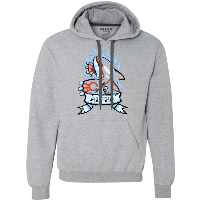Sweatshirts Sport Grey / Small Alpha Premium Fleece Hoodie
