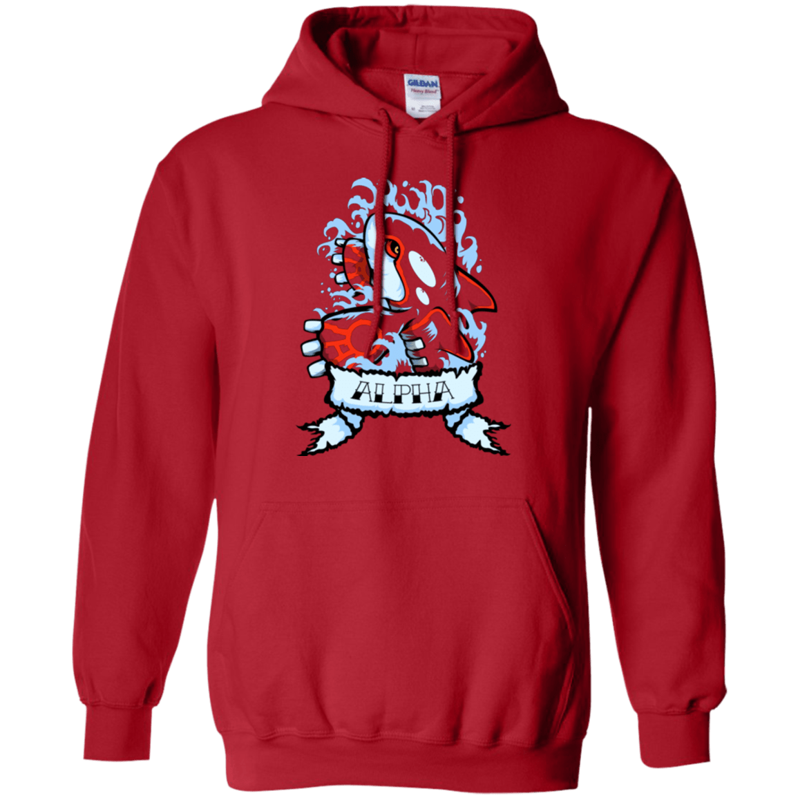 Sweatshirts Red / Small Alpha Pullover Hoodie