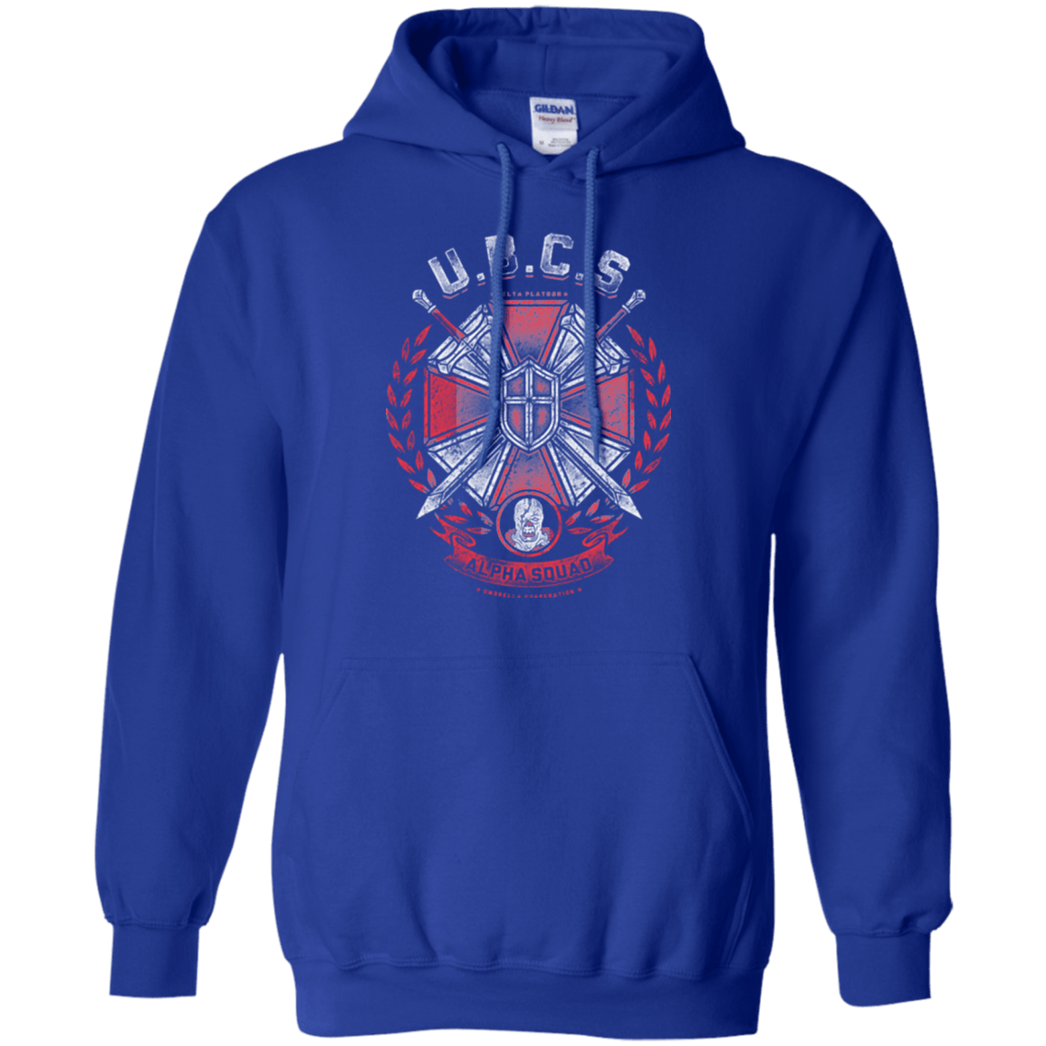 Sweatshirts Royal / Small ALPHA SQUAD Pullover Hoodie