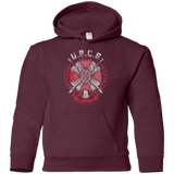 Sweatshirts Maroon / YS ALPHA SQUAD Youth Hoodie