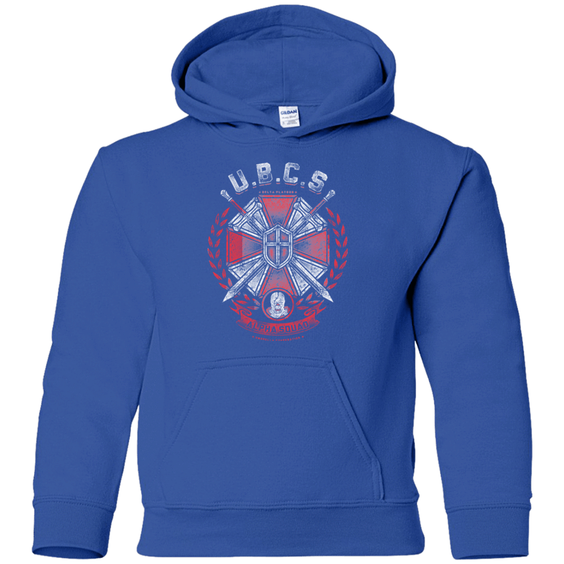 Sweatshirts Royal / YS ALPHA SQUAD Youth Hoodie