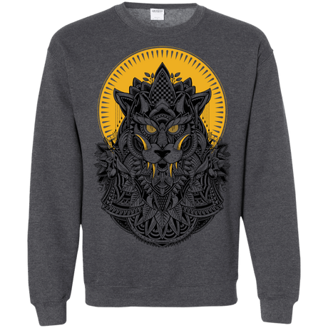 Sweatshirts Dark Heather / S Alpha Wolf Crewneck Sweatshirt