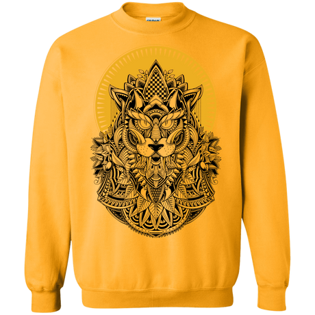 Sweatshirts Gold / S Alpha Wolf Crewneck Sweatshirt