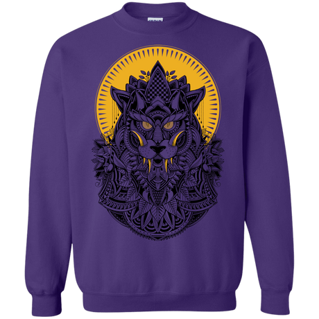 Sweatshirts Purple / S Alpha Wolf Crewneck Sweatshirt