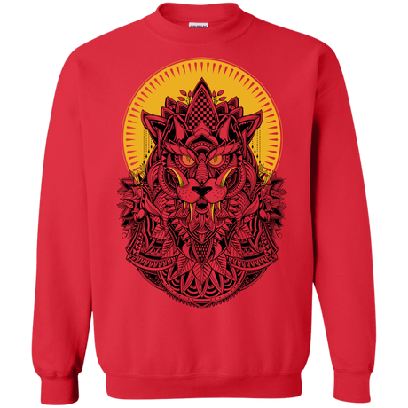 Sweatshirts Red / S Alpha Wolf Crewneck Sweatshirt