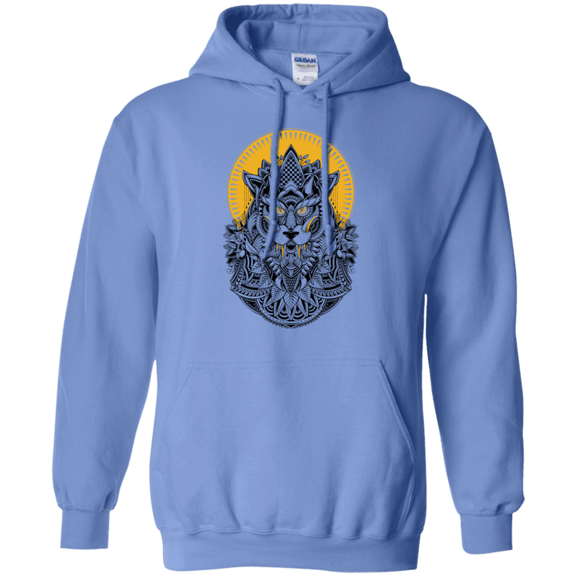 Sweatshirts Carolina Blue / S Alpha Wolf Pullover Hoodie