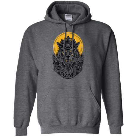 Sweatshirts Dark Heather / S Alpha Wolf Pullover Hoodie