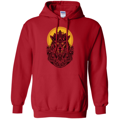 Sweatshirts Red / S Alpha Wolf Pullover Hoodie