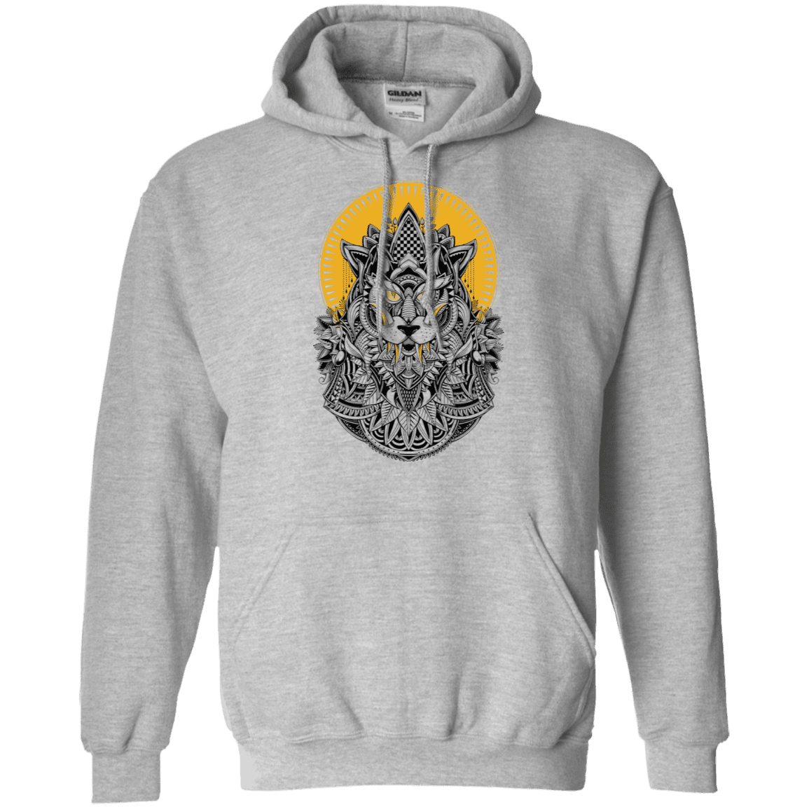 Sweatshirts Sport Grey / S Alpha Wolf Pullover Hoodie