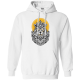 Sweatshirts White / S Alpha Wolf Pullover Hoodie