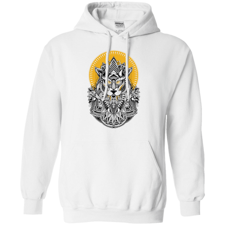 Sweatshirts White / S Alpha Wolf Pullover Hoodie