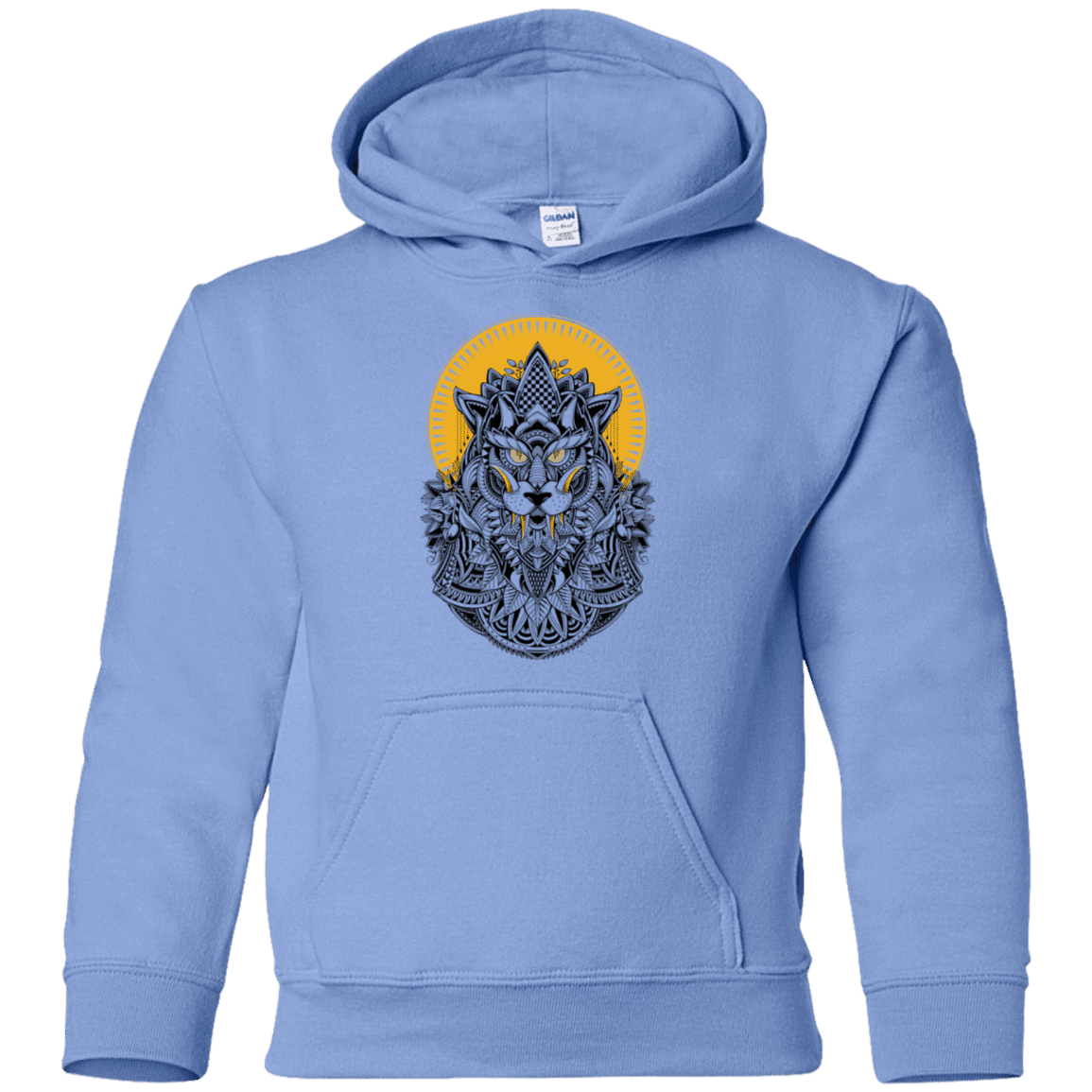 Sweatshirts Carolina Blue / YS Alpha Wolf Youth Hoodie