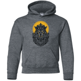 Sweatshirts Dark Heather / YS Alpha Wolf Youth Hoodie